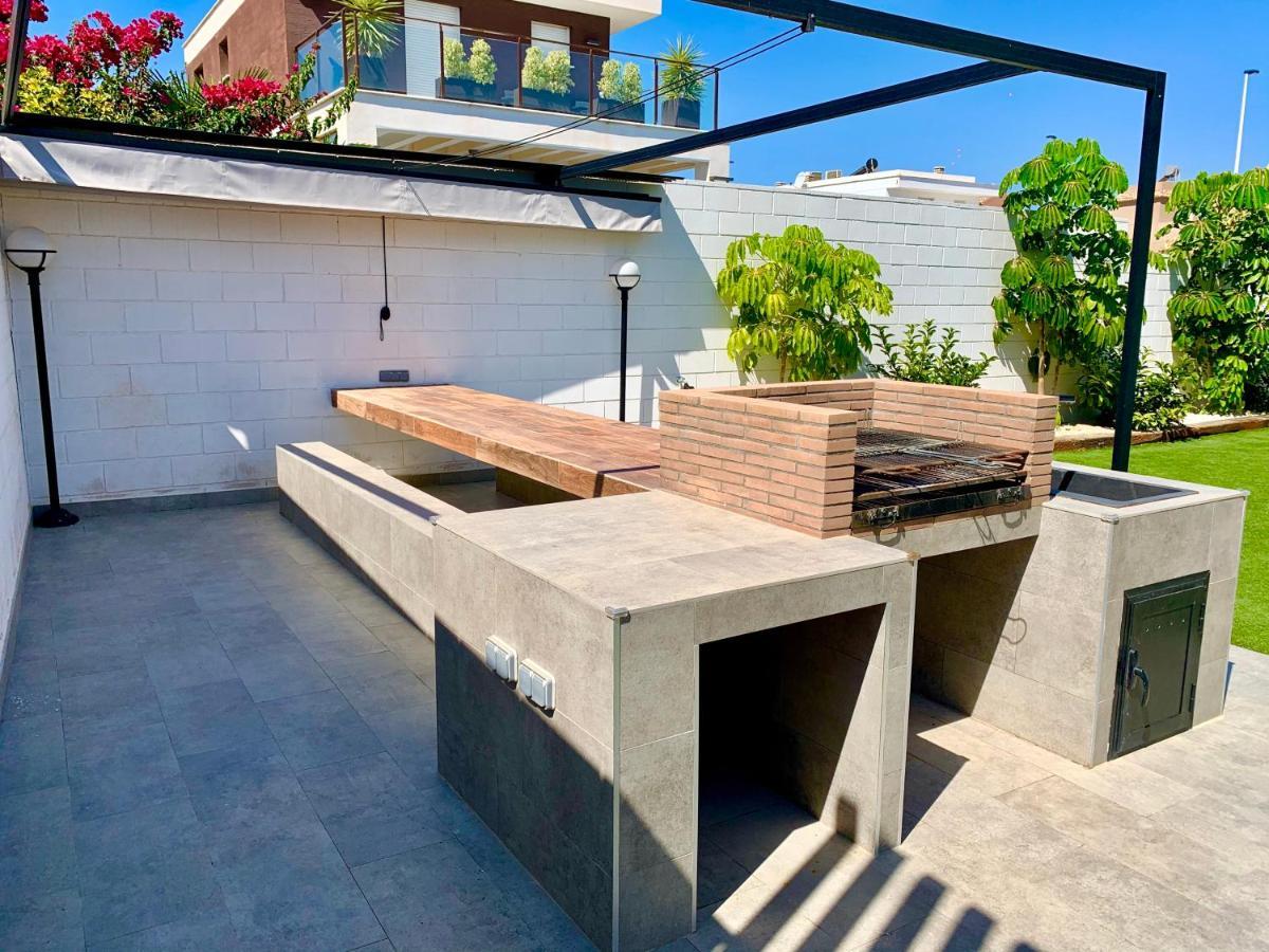 Puerto Marino 9 Moderna Villa Independiente -Jacuzzi- Gran Alacant מראה חיצוני תמונה